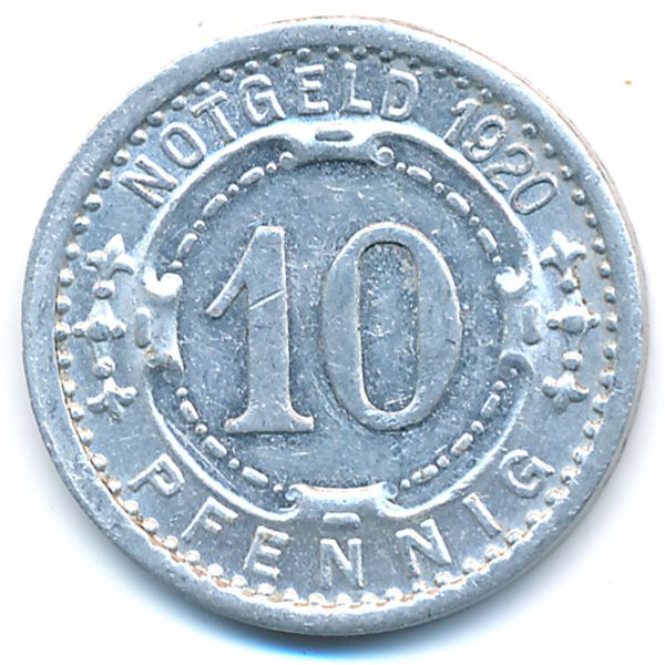 Виттен., 10 пфеннигов (1920 г.)