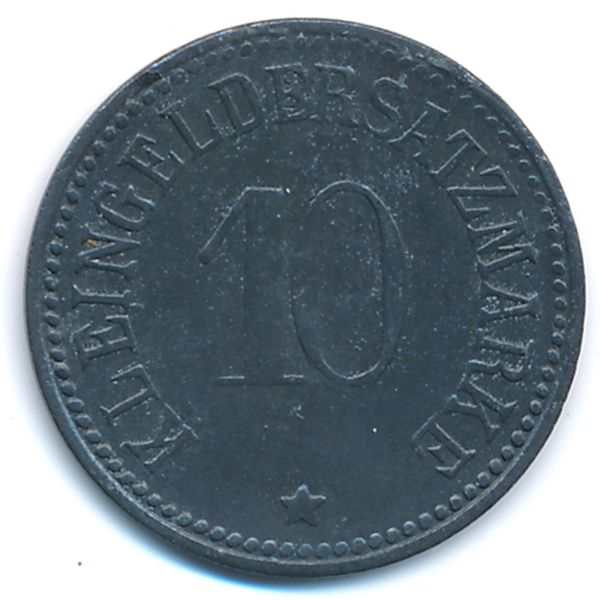 Вунзидель., 10 пфеннигов