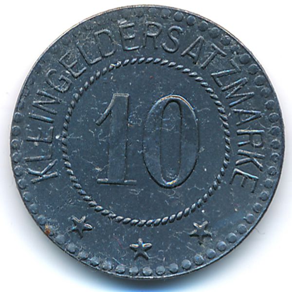 Вайда., 10 пфеннигов (1918 г.)