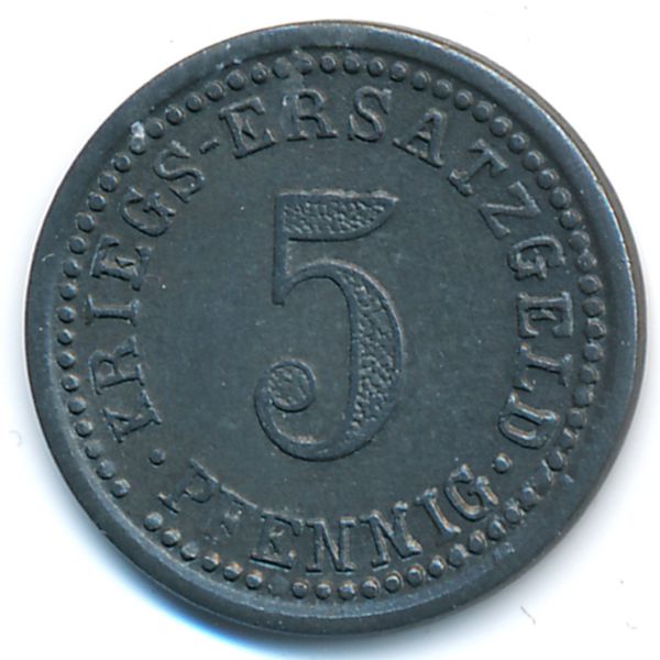 Вертхайм., 5 пфеннигов