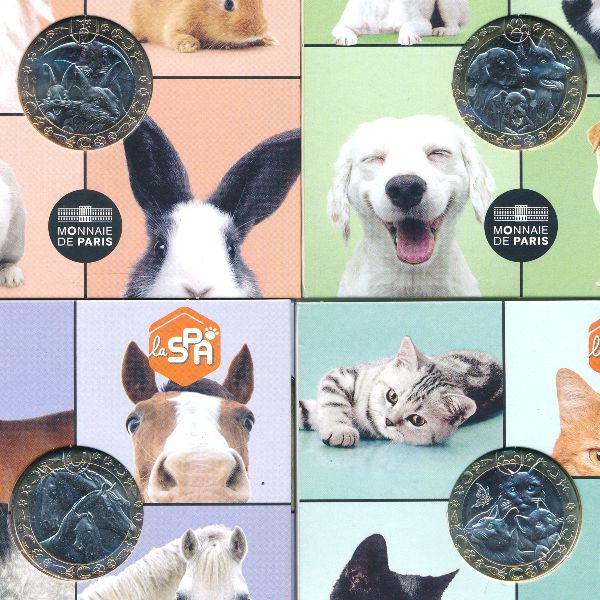 Франция, Набор монет