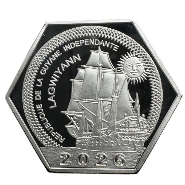 Республика Гвиана., 50 амеро. (2026 г.)