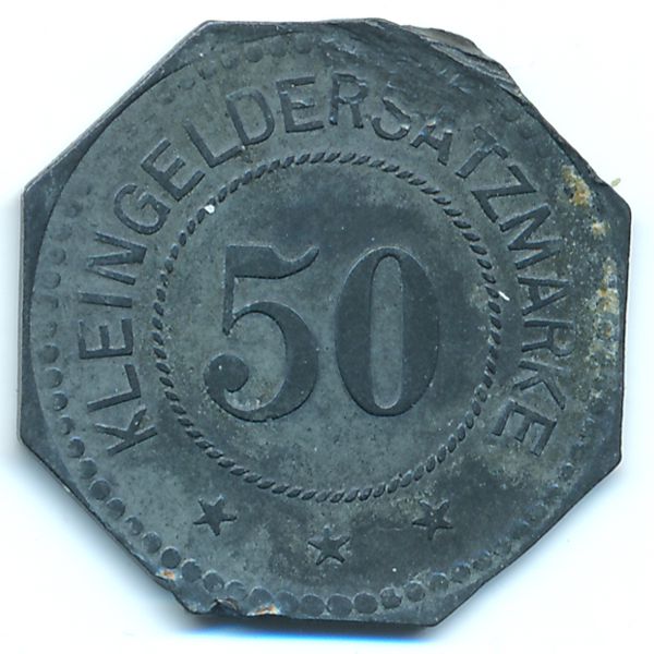 Ауэрбах., 50 пфеннигов