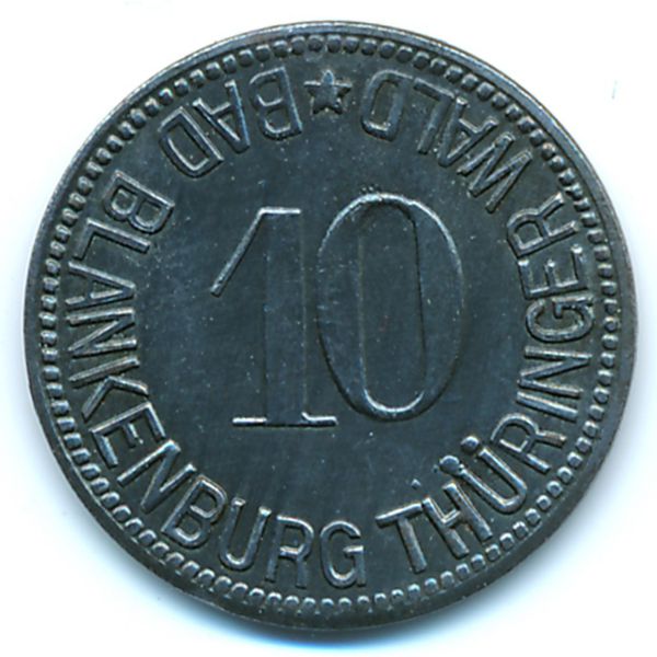 Бланкенбург., 10 пфеннигов