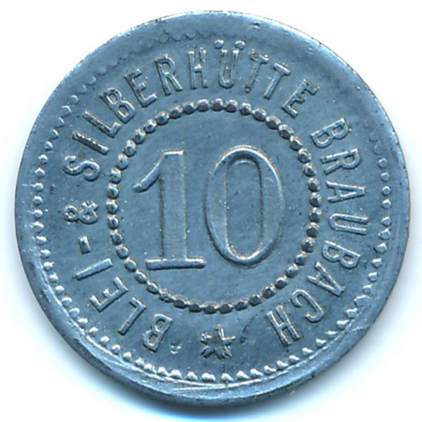 Браубах., 10 пфеннигов