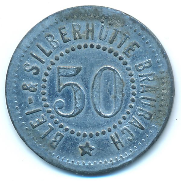 Браубах., 50 пфеннигов