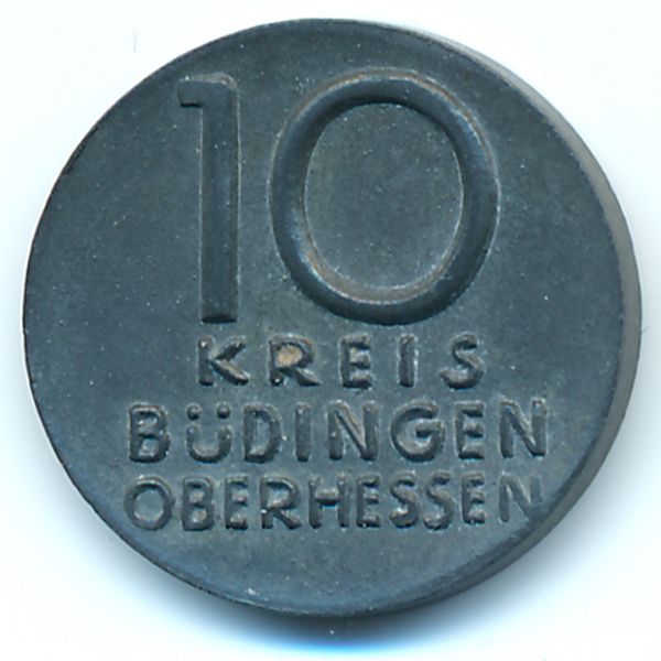 Бюдинген., 10 пфеннигов