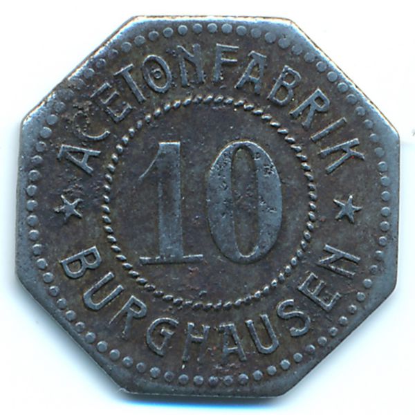 Бургхаузен., 10 пфеннигов