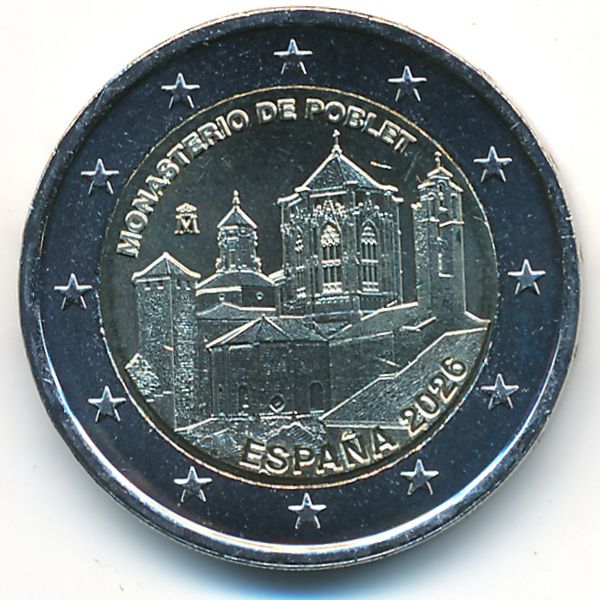 Испания, 2 евро (2026 г.)