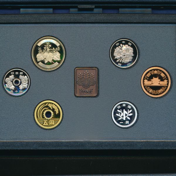 Япония, Набор монет (2004 г.)