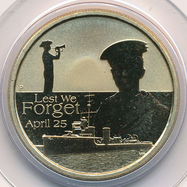 Австралия, 1 доллар (2010 г.)