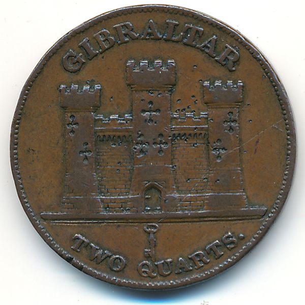Гибралтар, 2 кварта (1842 г.)