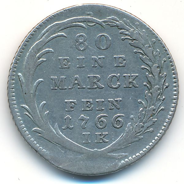 Кельн, 1/8 талерв (1766 г.)