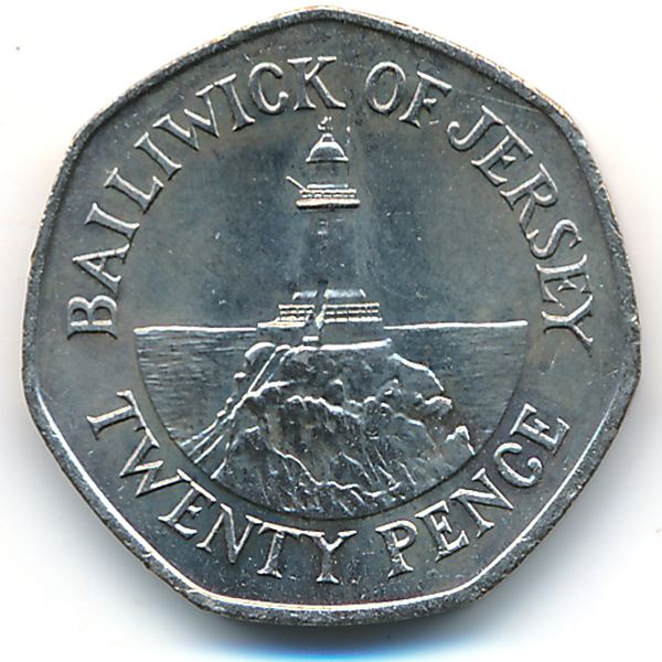 Джерси, 20 пенсов (1984 г.)