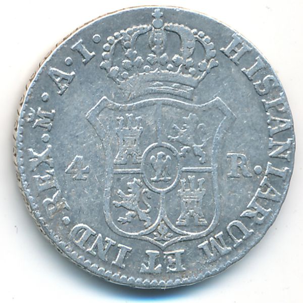 Испания, 4 реала (1811 г.)