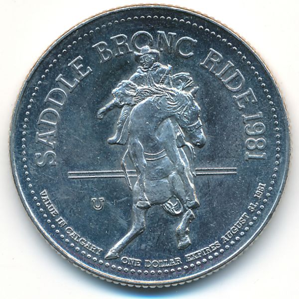 Канада, 1 доллар (1981 г.)