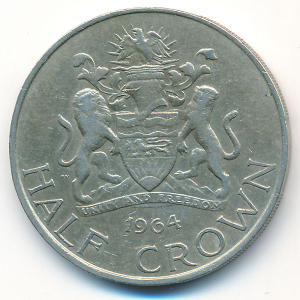 Малави, 1/2 кроны (1964 г.)