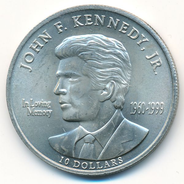 Либерия, 10 долларов (2000 г.)