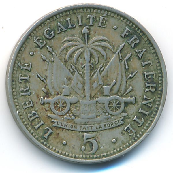 Гаити, 5 сентим (1904 г.)