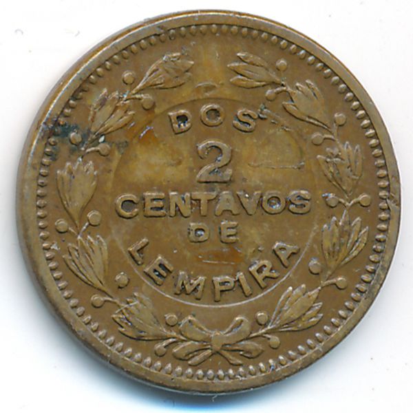 Гондурас, 2 сентаво (1949 г.)