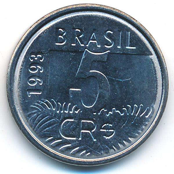 Бразилия, 50 крузейро (1993 г.)