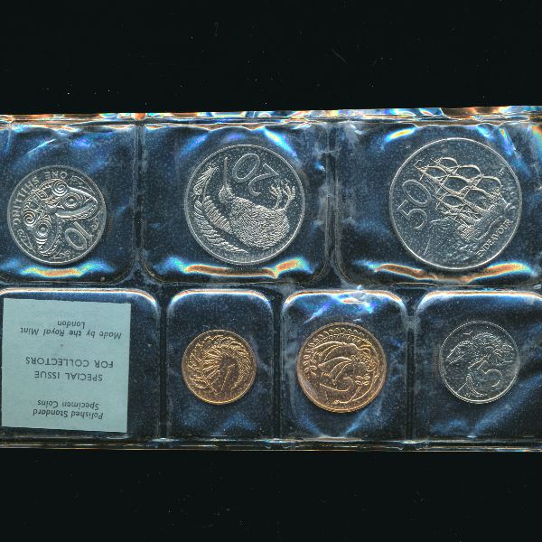 Новая Зеландия, Набор монет (1968 г.)