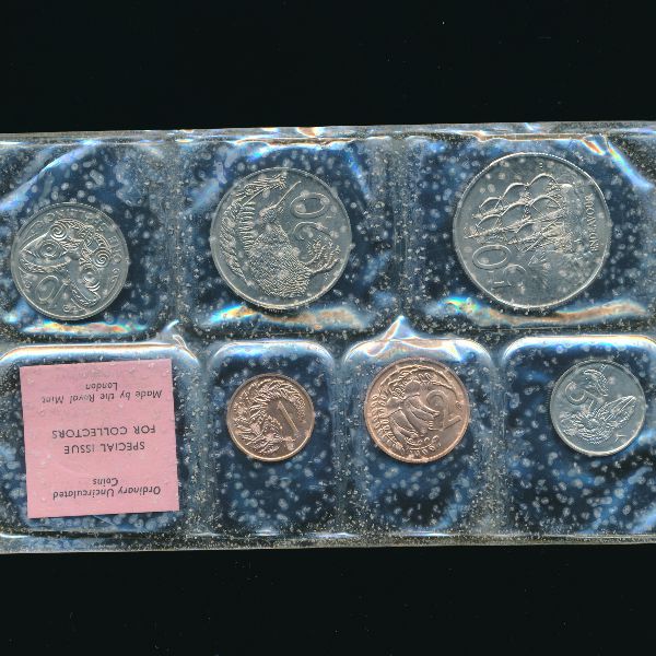 Новая Зеландия, Набор монет (1968 г.)