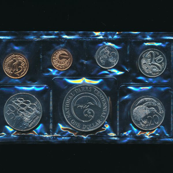 Новая Зеландия, Набор монет (1987 г.)