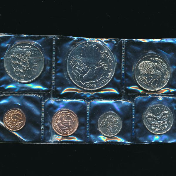 Новая Зеландия, Набор монет (1980 г.)