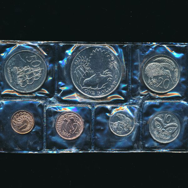 Новая Зеландия, Набор монет (1980 г.)