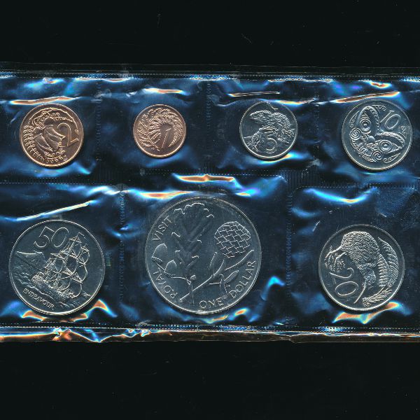 Новая Зеландия, Набор монет (1981 г.)