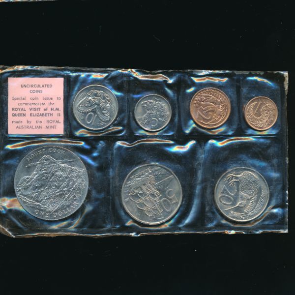 Новая Зеландия, Набор монет (1970 г.)