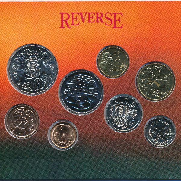 Австралия, Набор монет (1989 г.)