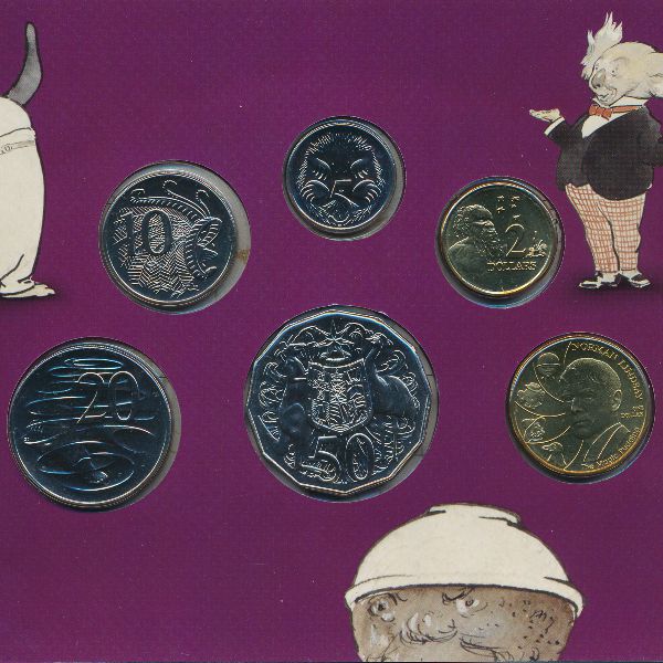 Австралия, Набор монет (2007 г.)