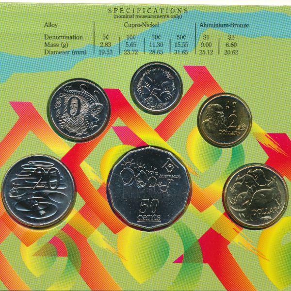 Австралия, Набор монет (1994 г.)