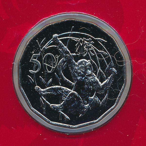 Австралия, 50 центов (2016 г.)