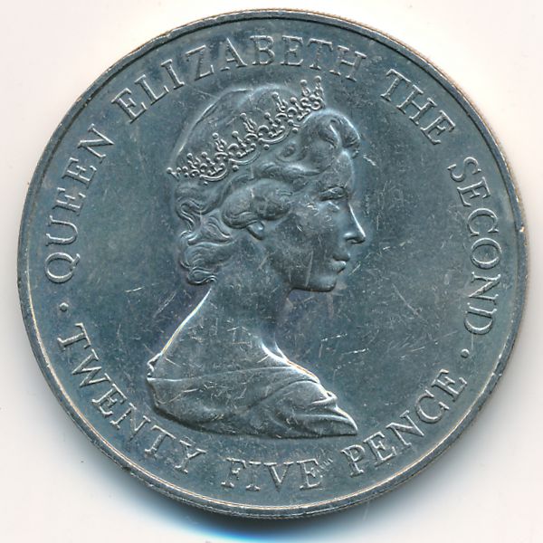 Гернси, 25 пенсов (1978 г.)