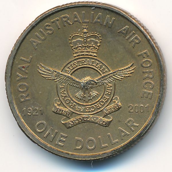 Австралия, 1 доллар (2001 г.)