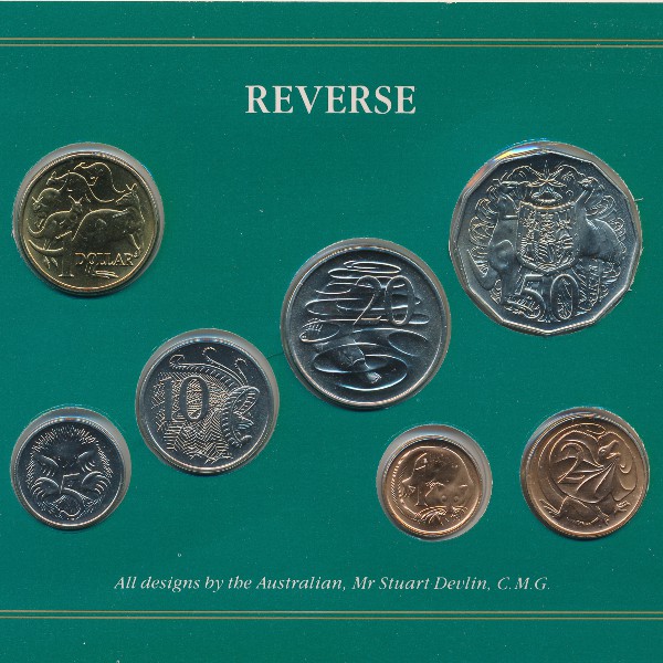 Австралия, Набор монет (1985 г.)