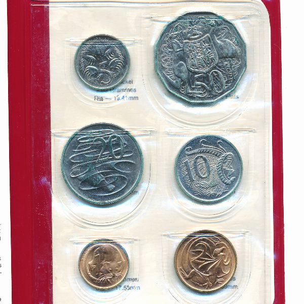 Австралия, Набор монет (1980 г.)