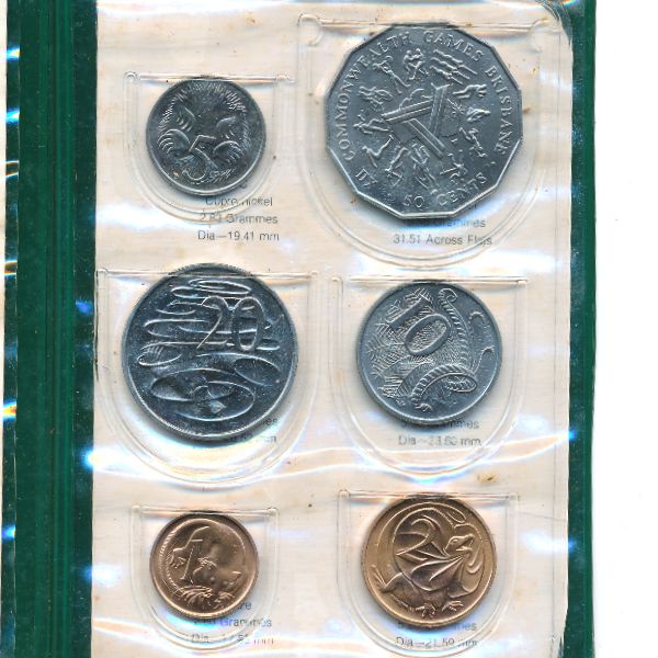 Австралия, Набор монет (1982 г.)