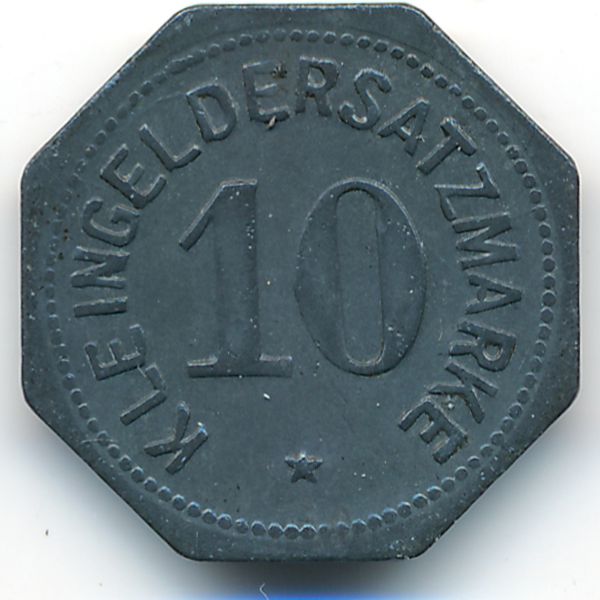 Бамберг., 10 пфеннигов (1917 г.)