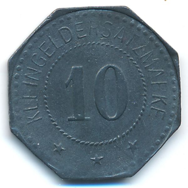 Троссинген., 10 пфеннигов
