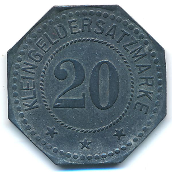 Ауэрбах., 20 пфеннигов