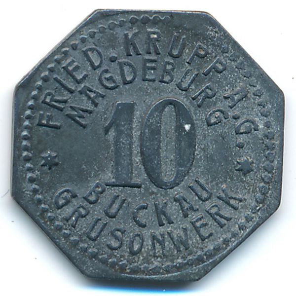 Магдебург., 10 пфеннигов