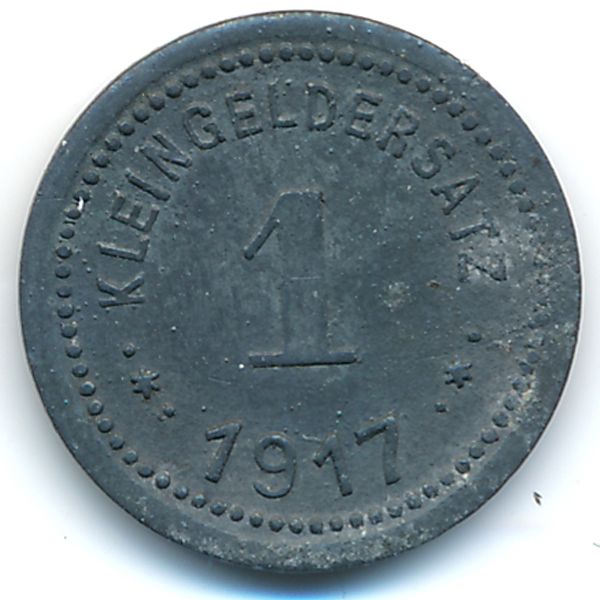 Эйслебен., 1 пфеннинг (1917 г.)