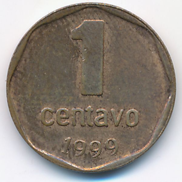 Аргентина, 1 сентаво (1999 г.)