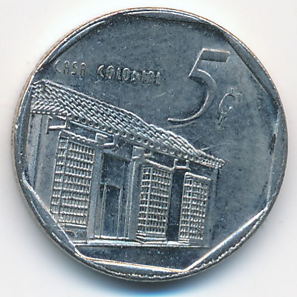 Куба, 5 сентаво (2000 г.)