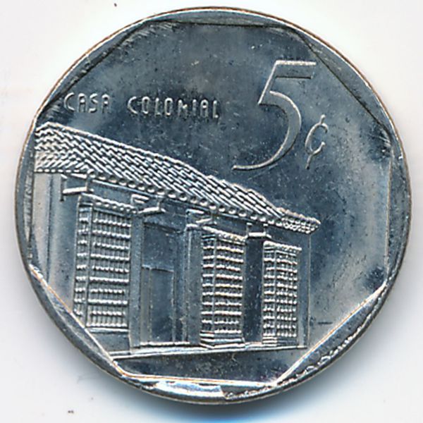 Куба, 5 сентаво (2000 г.)