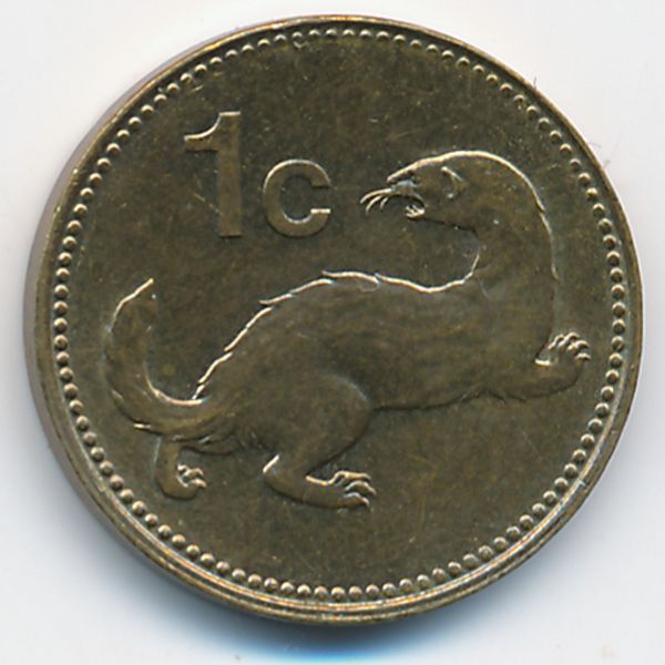 Мальта, 1 цент (1991 г.)
